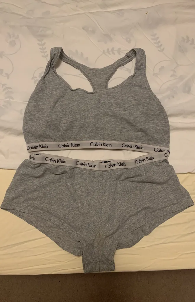 Authentic Grey Calvin Klein Lounge Intimates photo 1