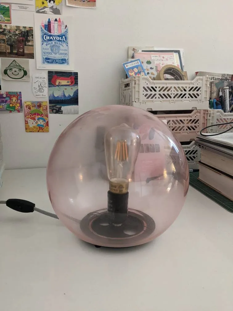 Pink Fado Table Lamp photo 1