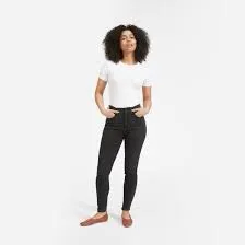 Everlane Authentic Stretch Highrise Skinny - 27 photo 1