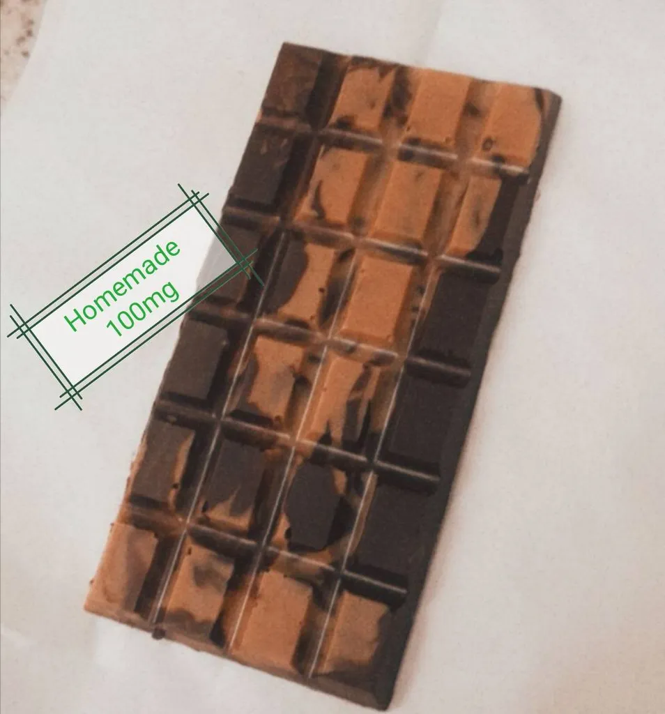 420 Peanut Butter Dark Chocolate Edible Bar photo 1