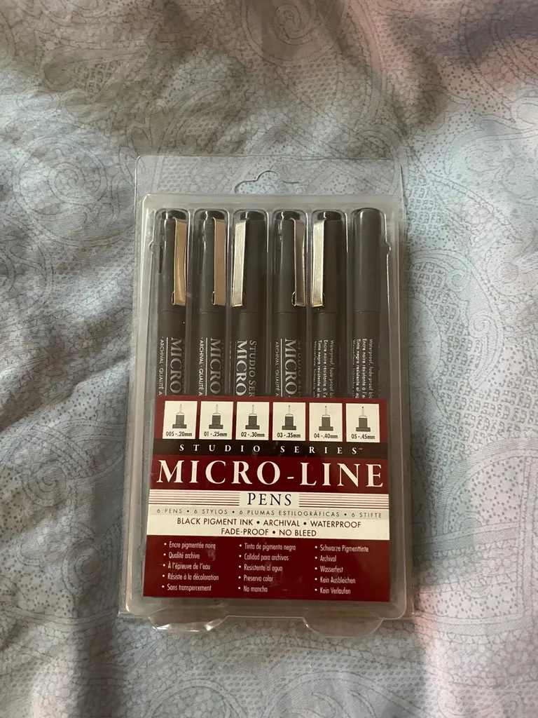 Micro line pens photo 1