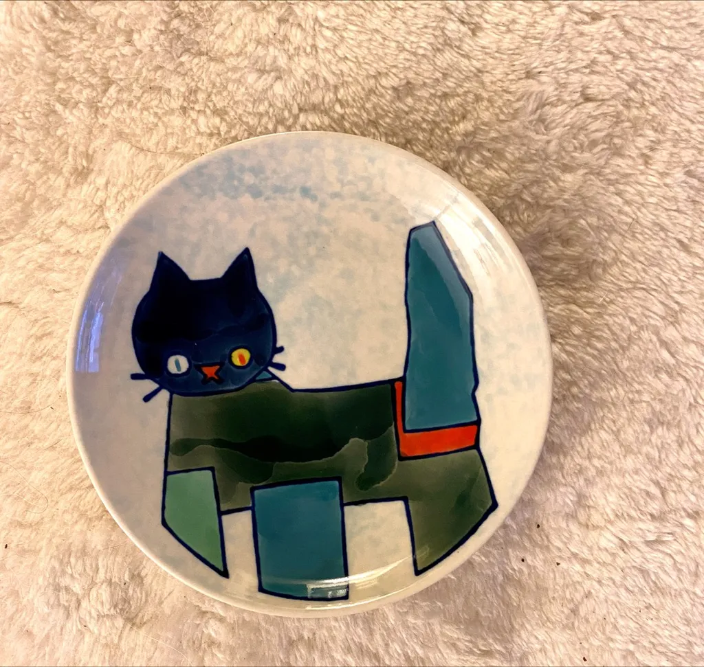 West Elm Collector’s Edition Cat Plate photo 1