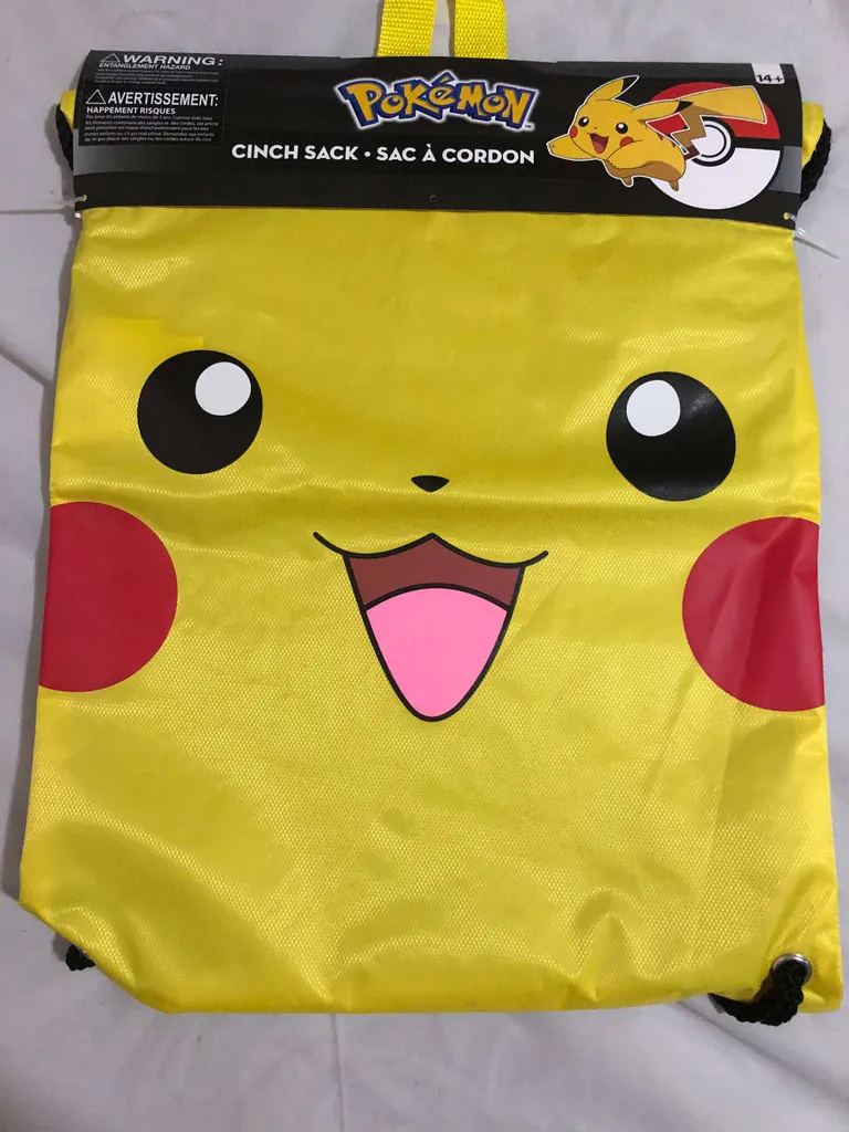Pikachu Cinch Bag / Drawstring Bag photo 1