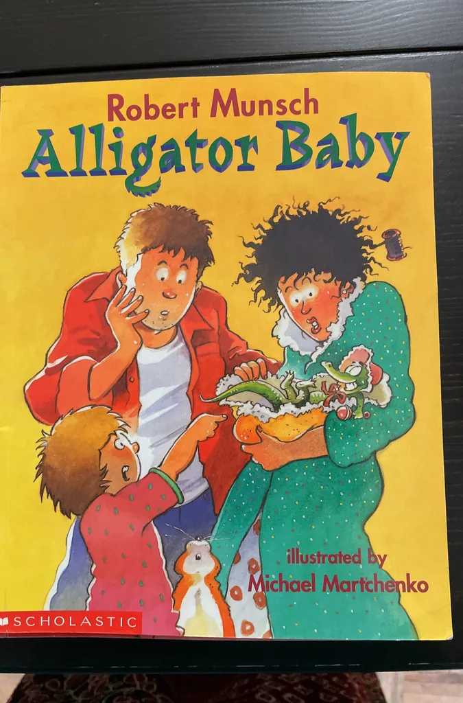 Robert Munsch Book “Alligator Baby “ photo 1