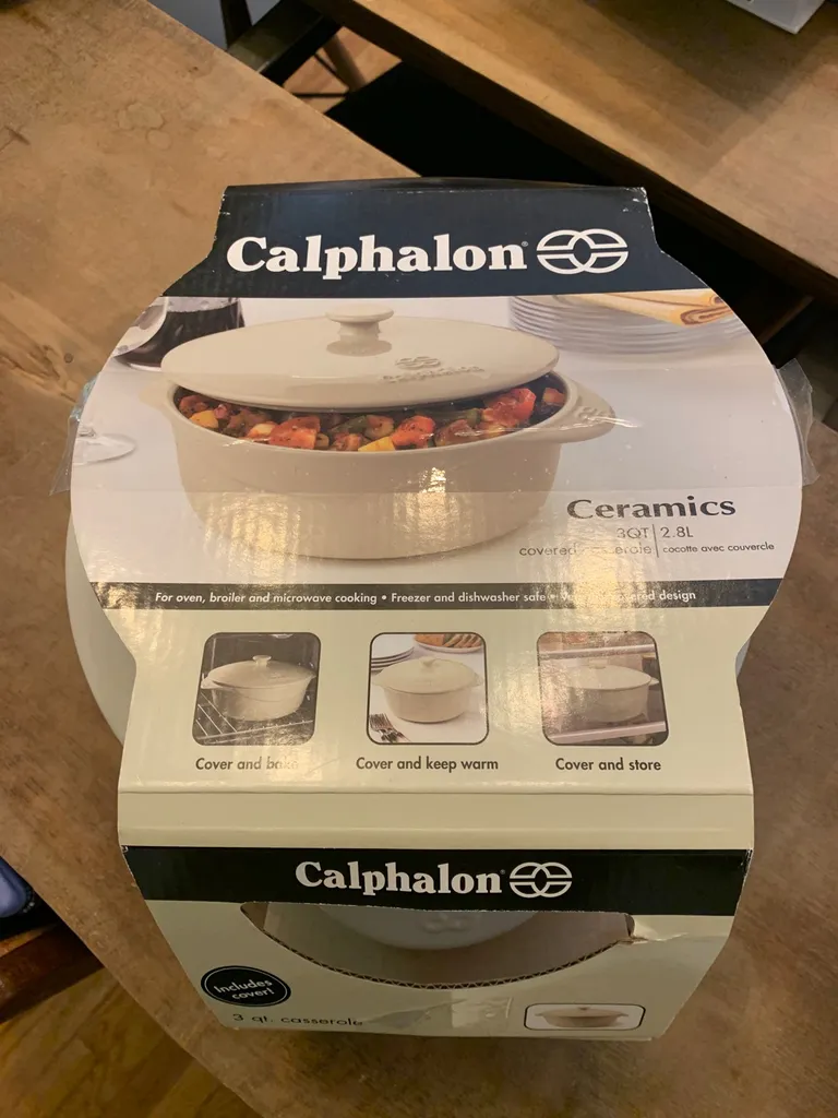 3 Quart Ceramic Caseeorle photo 1