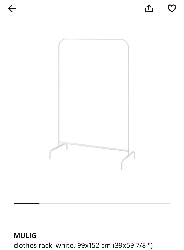 IKEA Clothes Rack photo 1