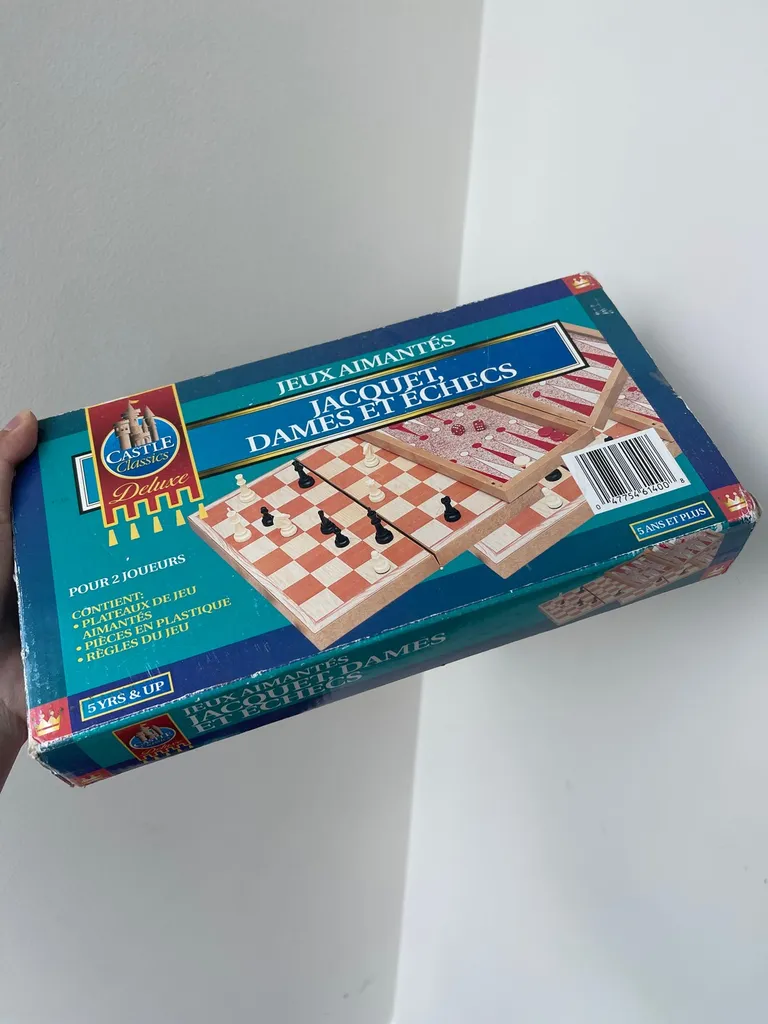 Magnetic Backgammon + Chess + Checker Game photo 1