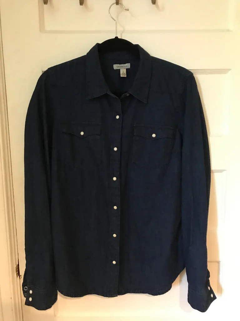 Calvin Klein Denim Shirt photo 1