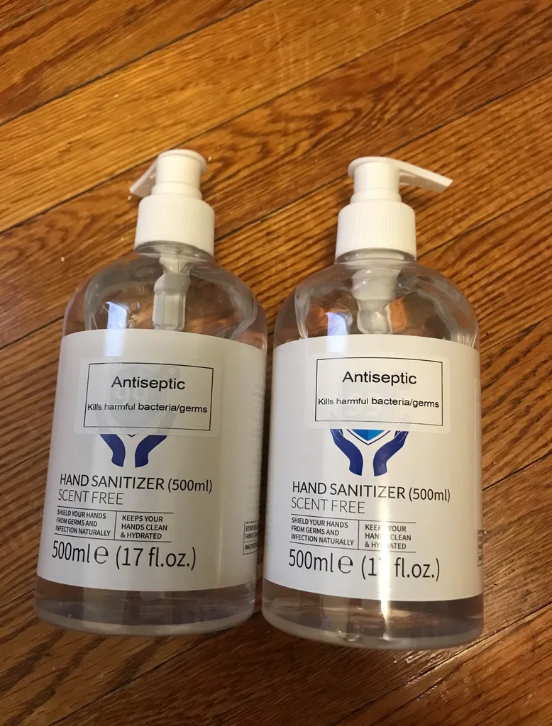 New 500ml Antiseptic Hand Sanitizer X2 photo 1