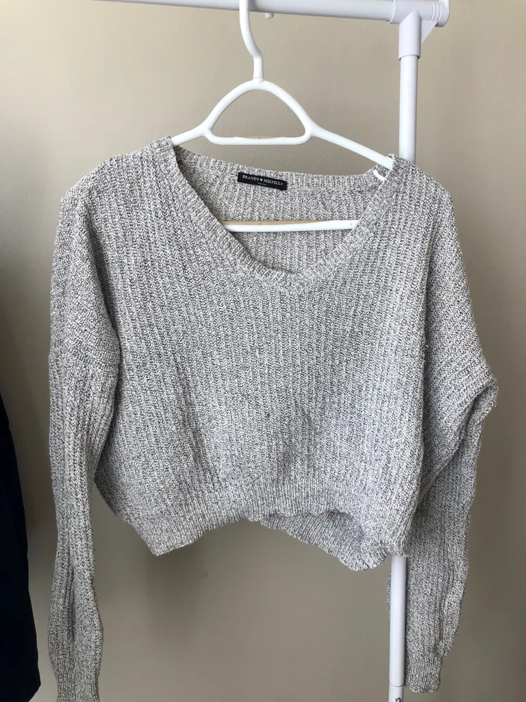Distressed Brandy Malvern Sweater photo 1