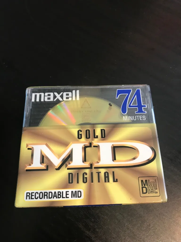 BNIP blank Minidisc photo 1