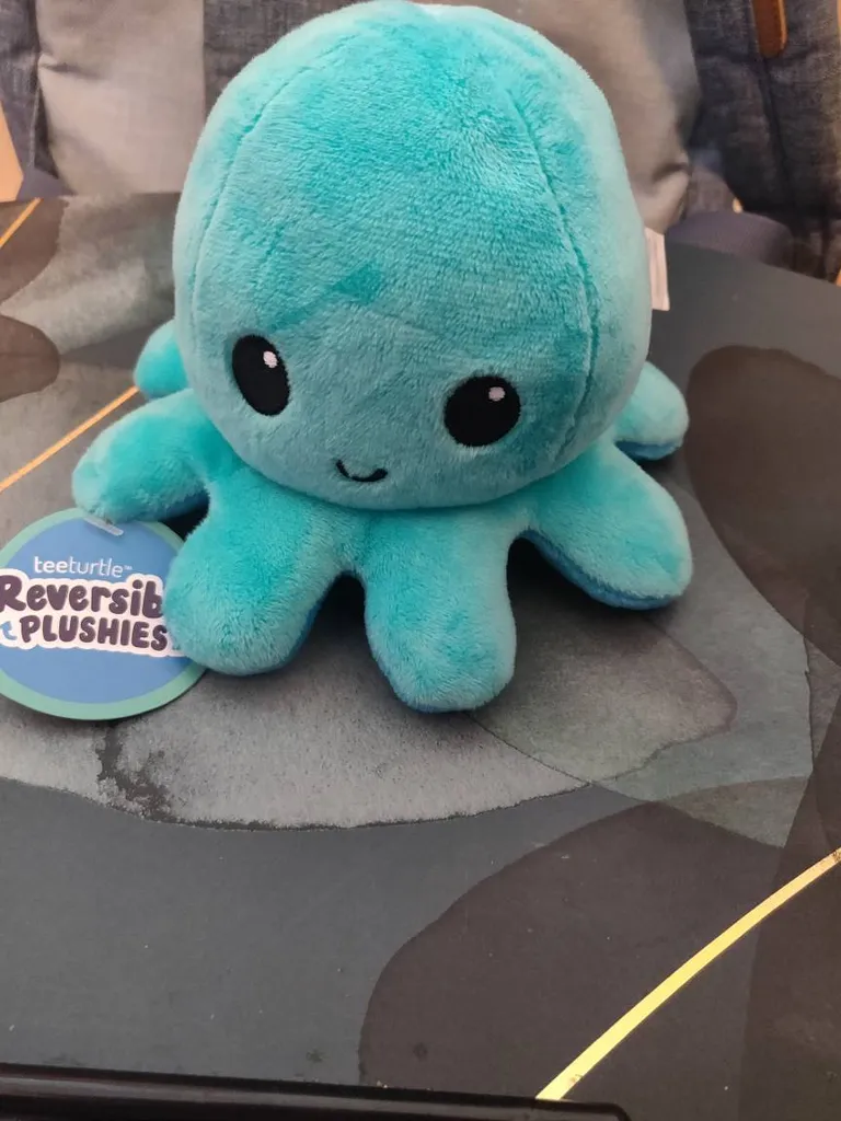 Teeturtle Réversible Octopus Plush photo 1