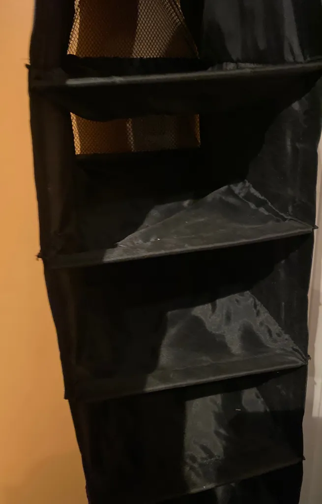 Hanging Shoe Organizer For Closet. photo 1