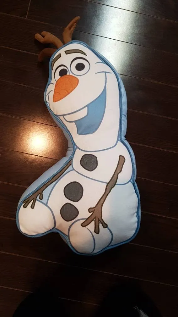 Frozen Olaf Pillow Toutou Stuffed Animal / Toutou Peluche Ore... photo 1