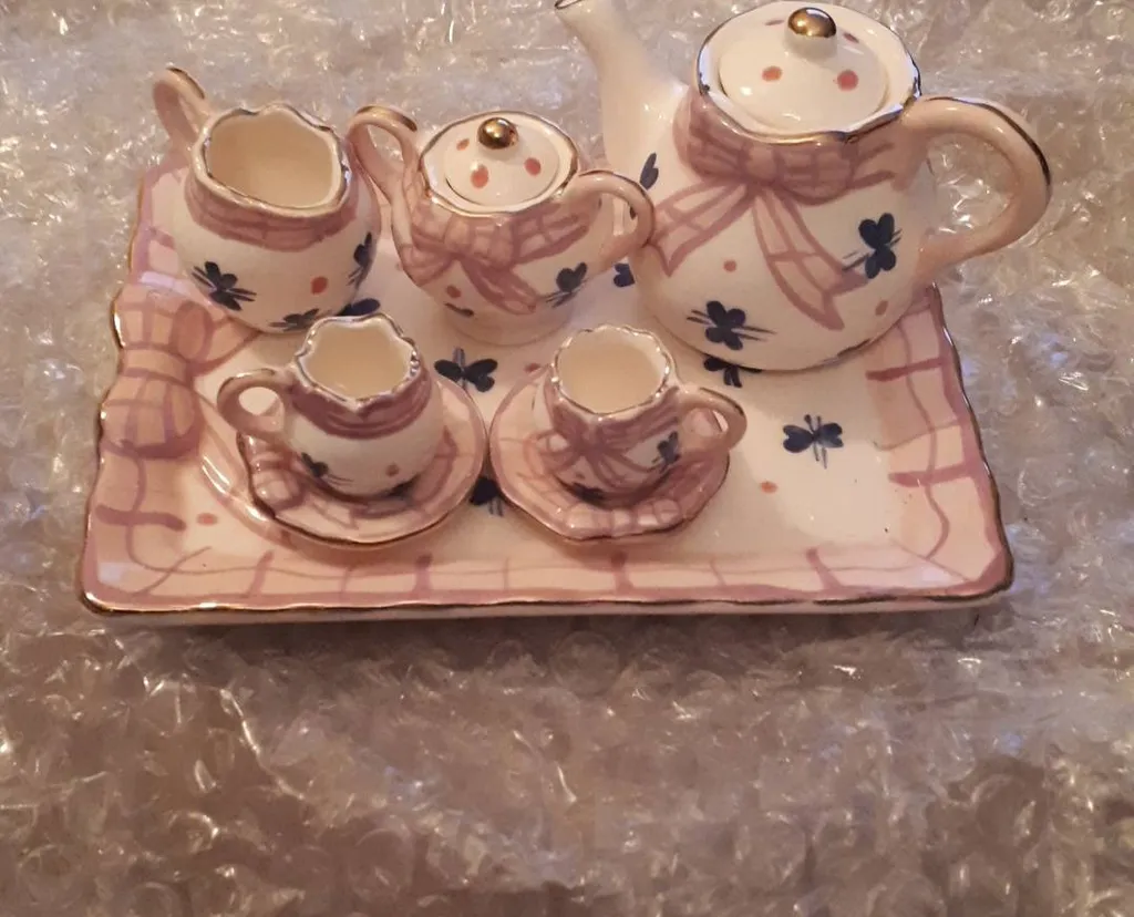 Miniature Tea Set photo 1