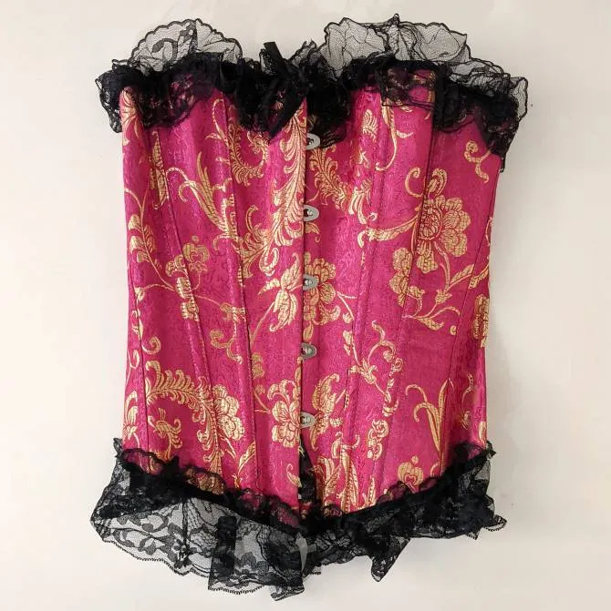 Vintage Pin-Up Corset Bustier photo 1