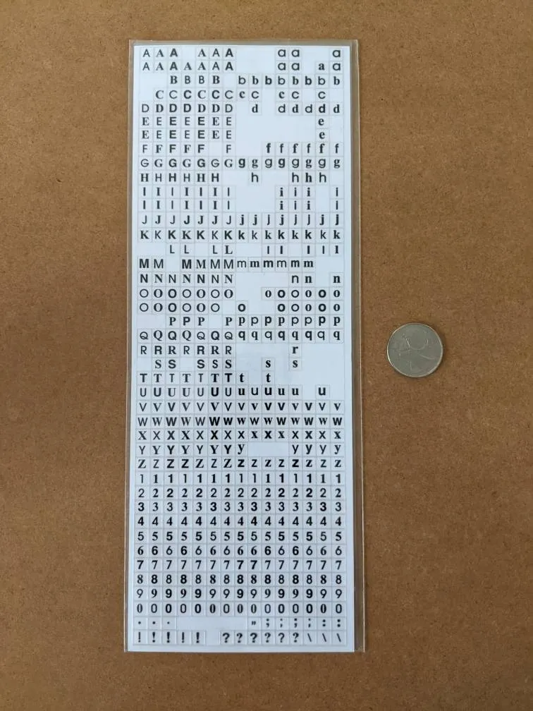 Alphabet Stickers photo 1