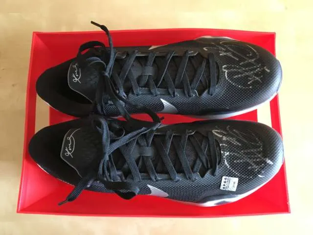 Kobe 10 New Nike Basketball Shoes Autographed (each Shoe) By ... photo 1