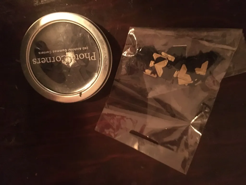 Photo Corners for photo albums, scrapbooking photo 1