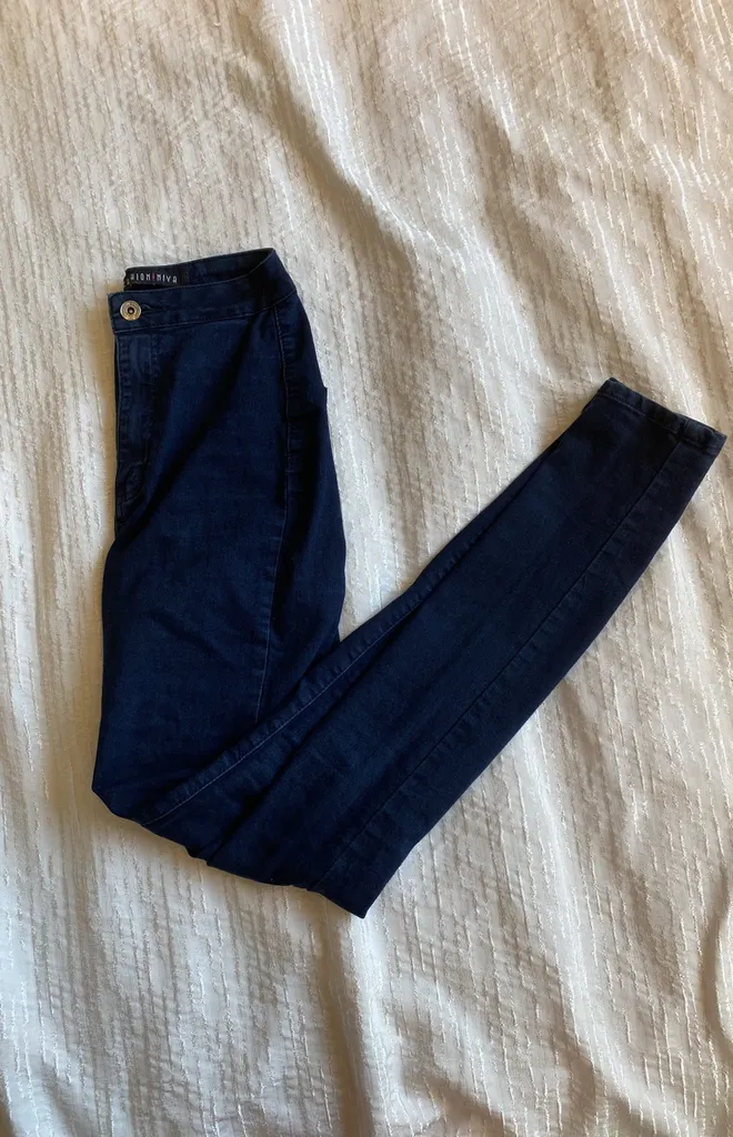 Dark Blue Skinny Jeans photo 1