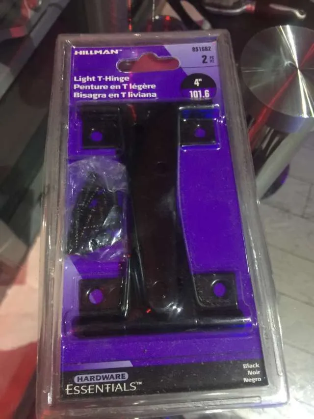 4" Hinges X2 (brand new in sealed box) photo 1