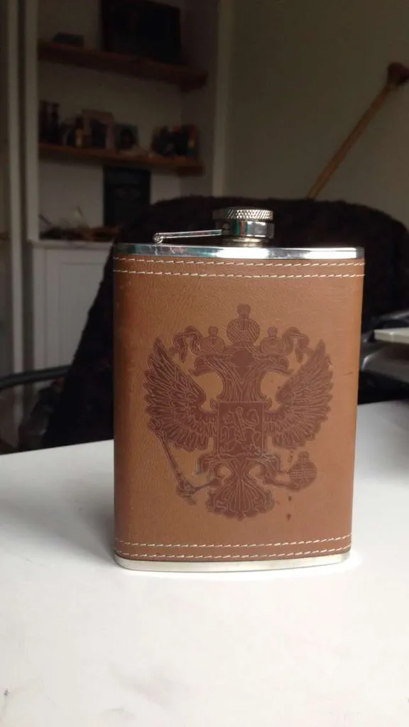 Stainless Steel Flask 8oz photo 1