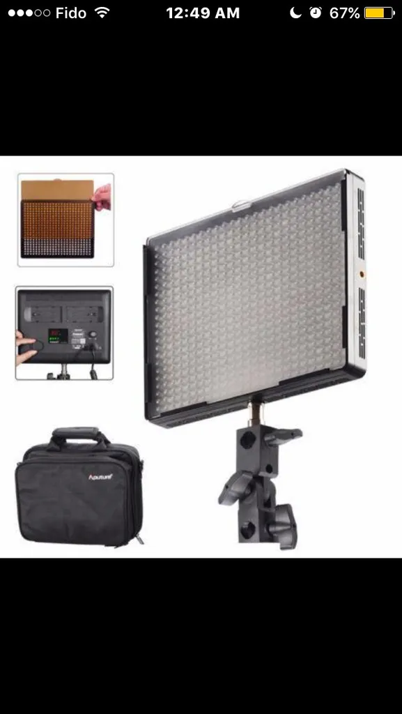 Professional LCD Film / Photography Light photo 1