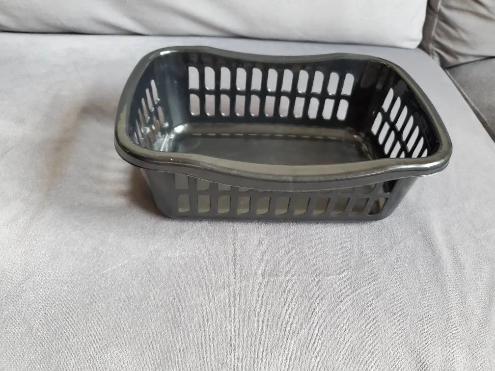 Black Plastic Basket photo 1