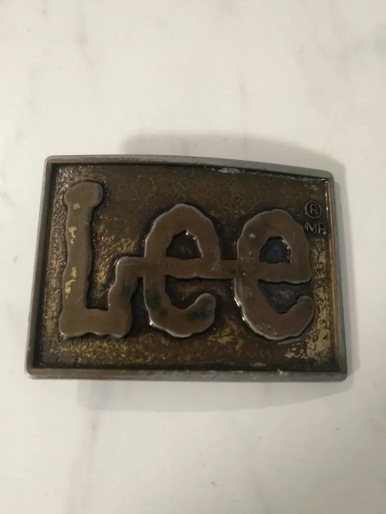 Vintage Lee Jeans Belt Buckle photo 1