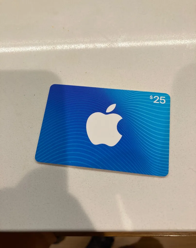 $25 iTunes GC photo 1