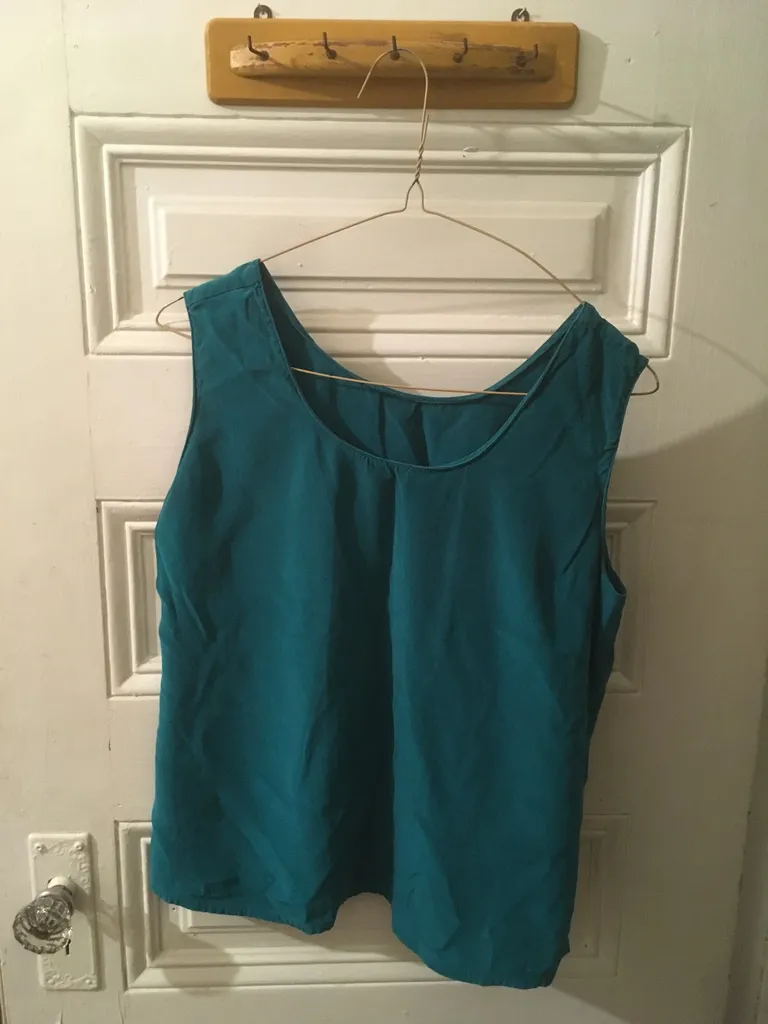 Silk Sleeveless Top photo 1