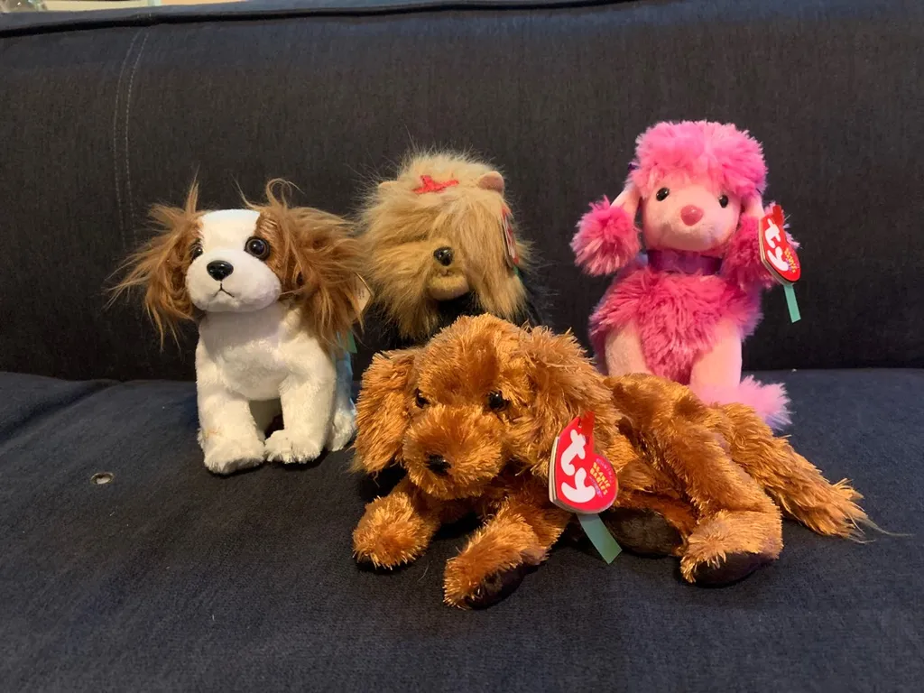 Ty Beanie Dog Lot photo 1