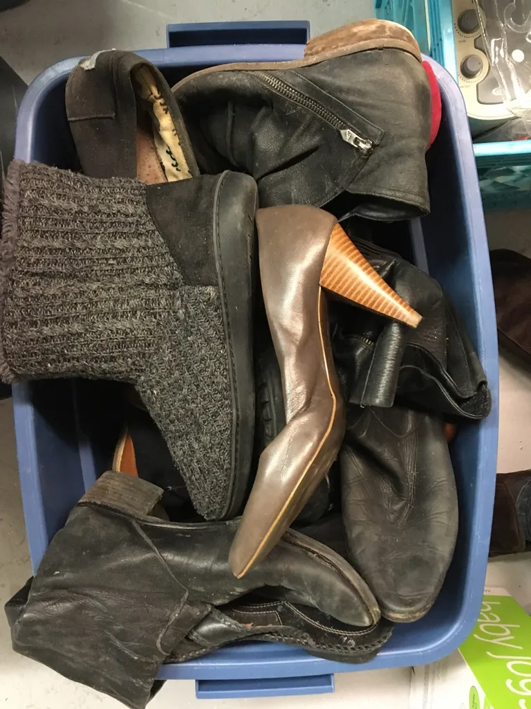 Size 9.5-10 Woman’s Shoes And Boots photo 1