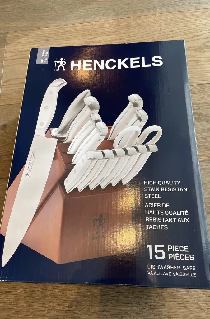 Bnib Knife Block Set And Knives photo 1