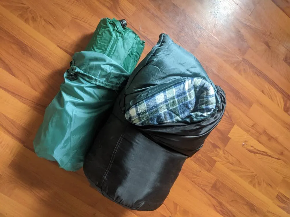 Sleeping Bag And Self Inflating Pad photo 1