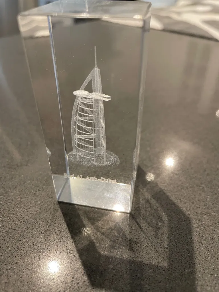 Free - Burj Al Arab Paperweight / Souvenir photo 1