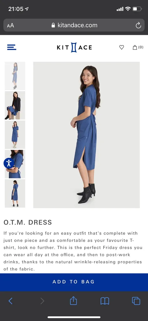 Kit And Ace O.T.M. Dress - Size M - BNWT photo 1