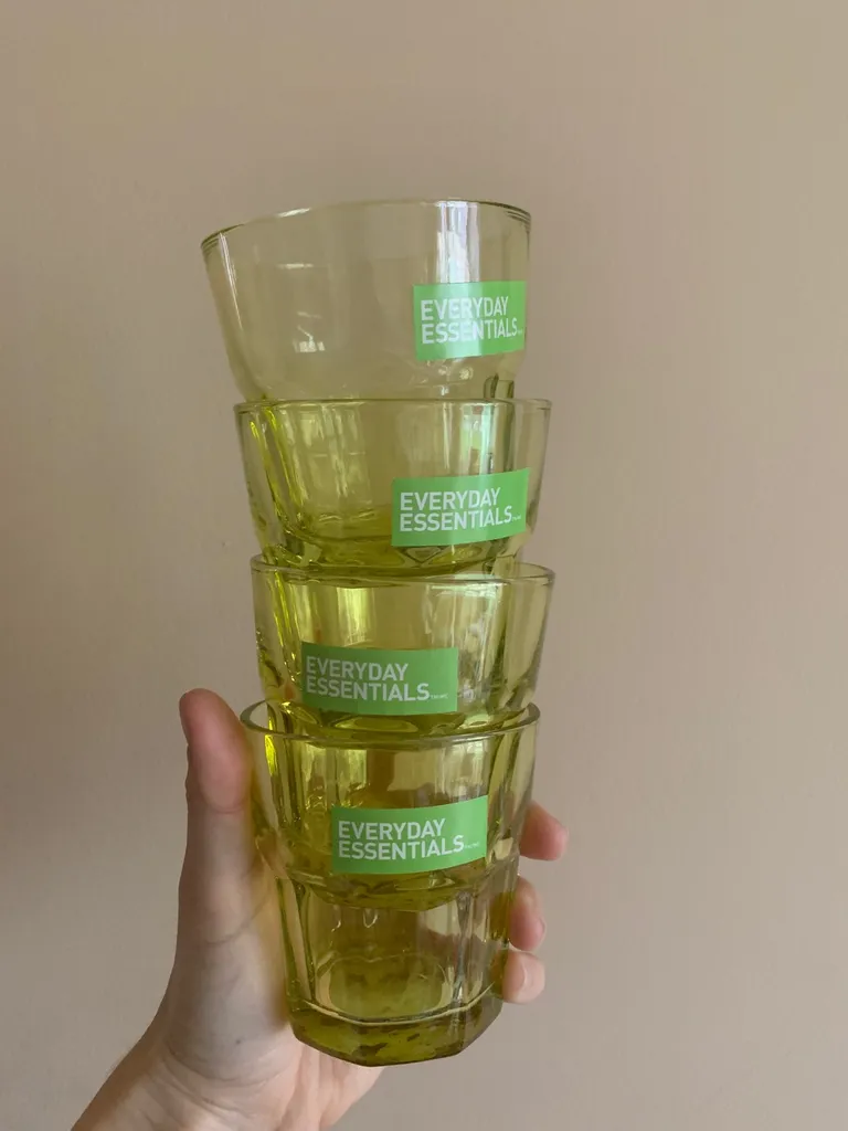 ⭐️ Vintage-Style Yellow Glasses (4) photo 1