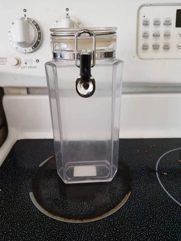 Plastic Candy Jar photo 1