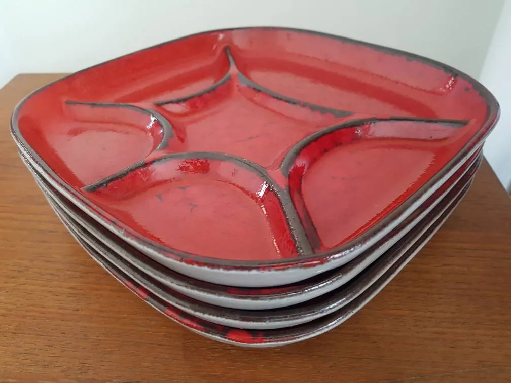 Mid Century Ceramic Plates photo 1