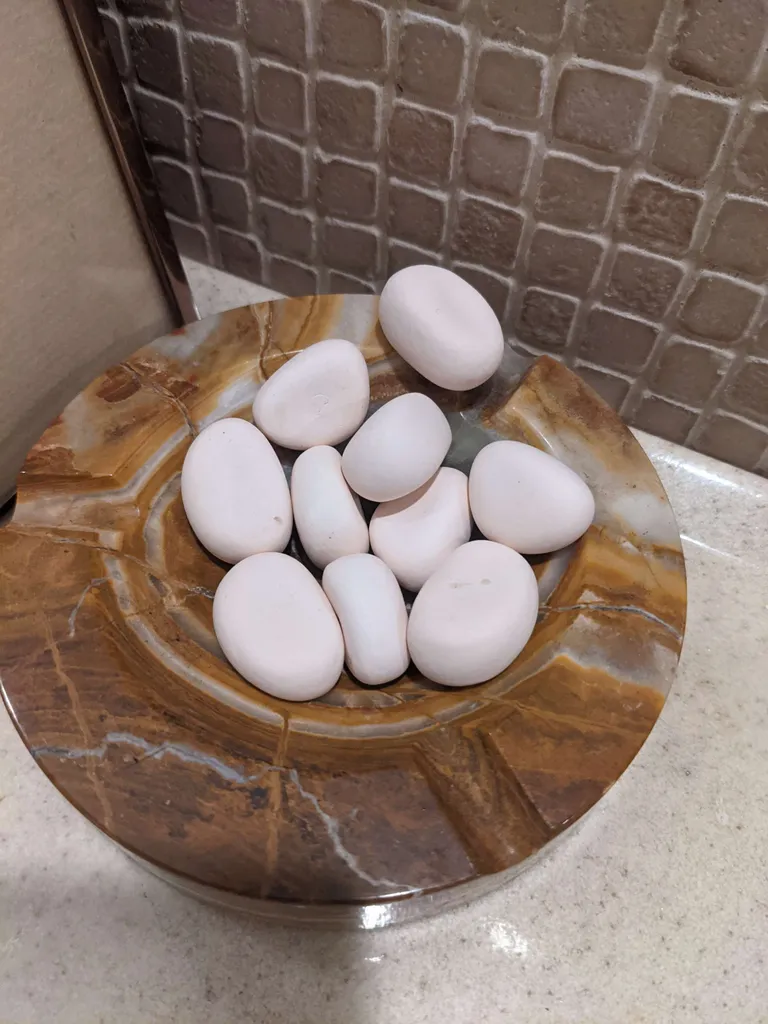 muji unglazed stones for essential oils photo 1