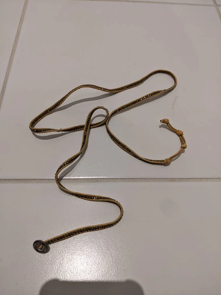 Leather And Metal Bracelet photo 1