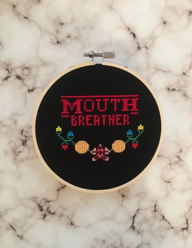 Stranger Things Cross Stitch photo 1