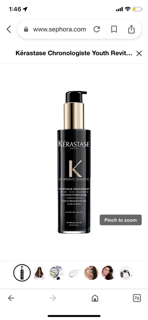 Kérastase Chronologiste Youth Revitalizing Blow-dry Care photo 1