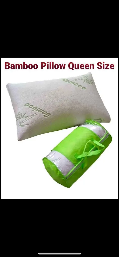FREE Lightly Used Bamboo Pillow - Queen photo 1