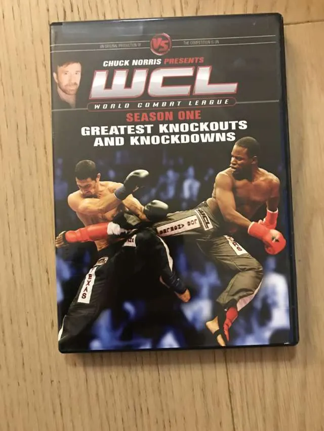 DVD - Chuck Norris WCL Greatest Knockouts photo 1