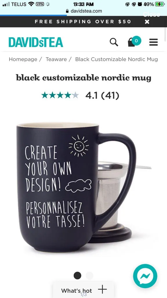 BNIB DIY Nordic Mug photo 1