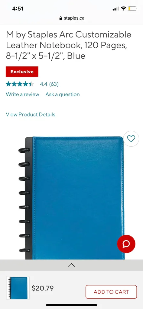 ARC Notebook With Dividers And Refills photo 1