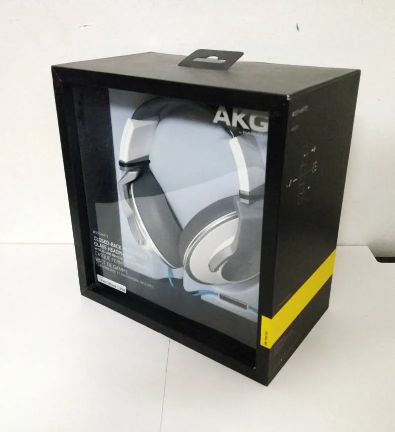 AKG K551W (WHITE) REFERENCE HEADPHONE - AKA Princess Leia photo 1