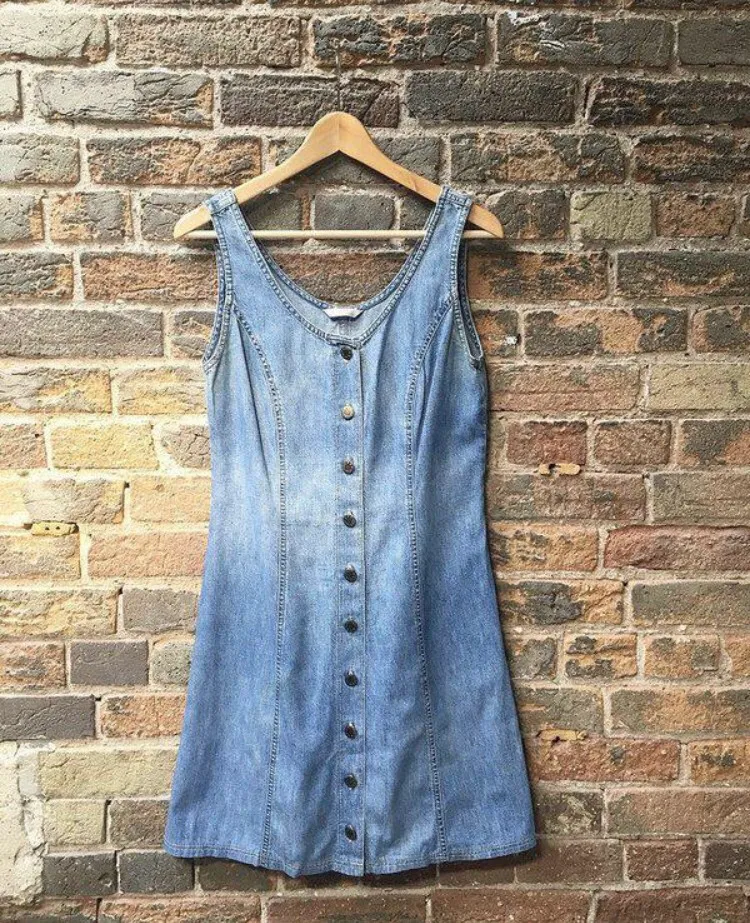 Vintage Denim Dress photo 1